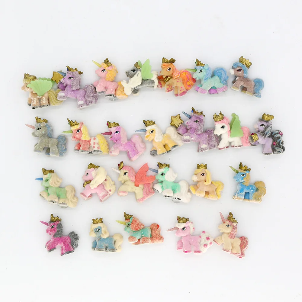 thumbnail image 1 of Muñeca poni flocada Filly Stars Collection Bolsas sorpresa Skylia Witchy Butterfly Figura linda Regalo de cumpleaños para niños, 1 of 4