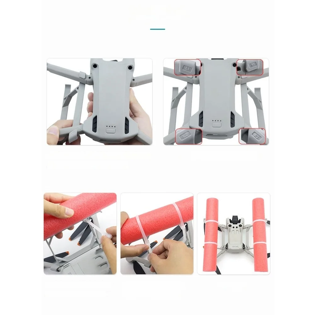 DJI Lito X1/Lito1용 플로팅 높이 강화 삼각대 퀵 릴리스 높이 조절 랜딩 기어 드론 액세서리