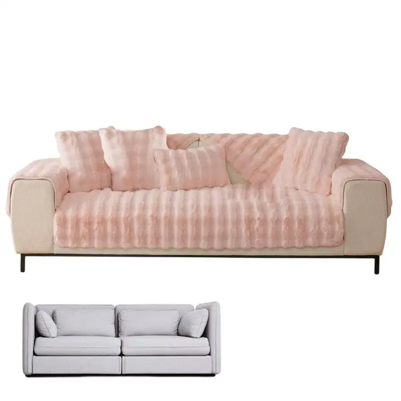 

Чехол на диван, наволочки из искусственного меха, нескользящий протектор мебели для домашних животных, кошек, собак, детский игровой коврик, коврик для спальни