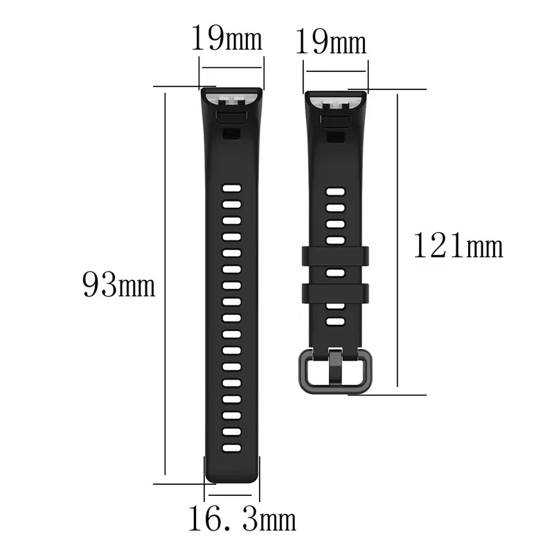 Soft Silicone Strap For Huawei Band 3 Pro 4 Pro Smart Watch Bracelet Correa For Huawei Band 3 TER-B09/TER-B29S Loop Wrist Band