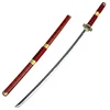 41inch Cosplay Roronoa Zoro Three-knife Ghost Cut Ver Weapon Prop Sandai Kitetsu Katana Sauron 104cm Wood Sword 4