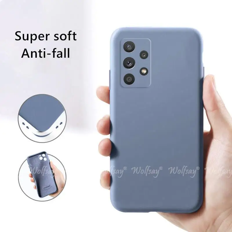 Liquid Silicone Anti-Drop TPU Phone Case - Durable Cover with Enhanced Protection