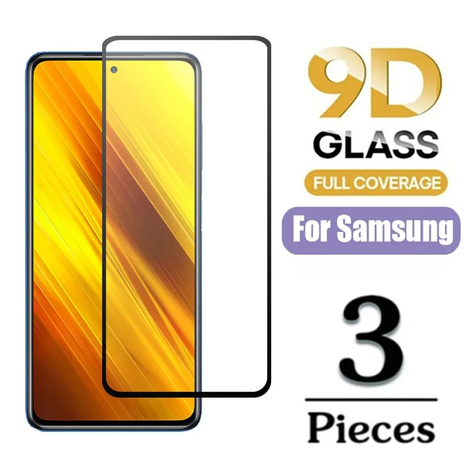 

3Pcs Screen Protectors for Samsung Galaxy A54 A34 A53 A32 A22 5G S21 S22 S23 S20FE A51 A60 A70 A42 A71 A52S Tempered Glass Film