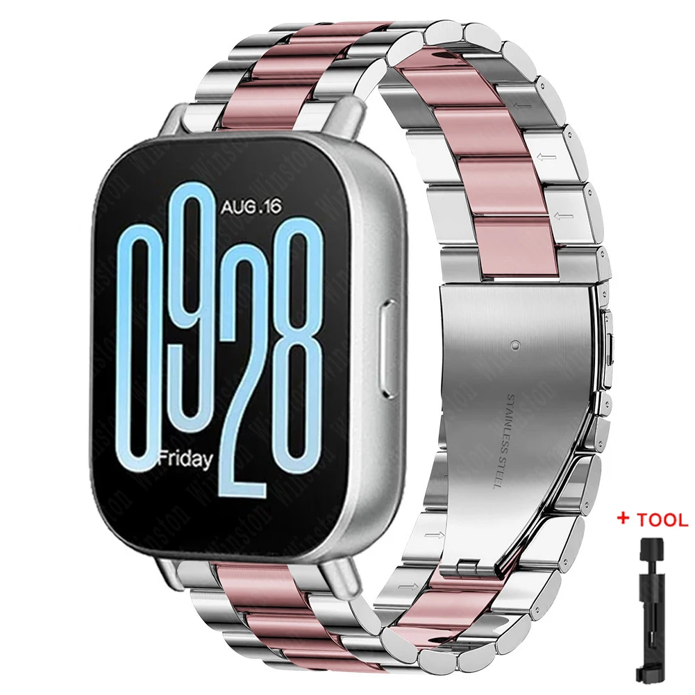 Stainless Steel Strap - Premium Metal Band Bracelet Wristband, 22mm