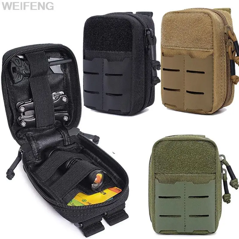 

Military EDC Tactical Bag Waist Belt Pack Hunting Vest Emergency Tools Pack Outdoor Medical First Aid Kit Camping Survival Pouch
