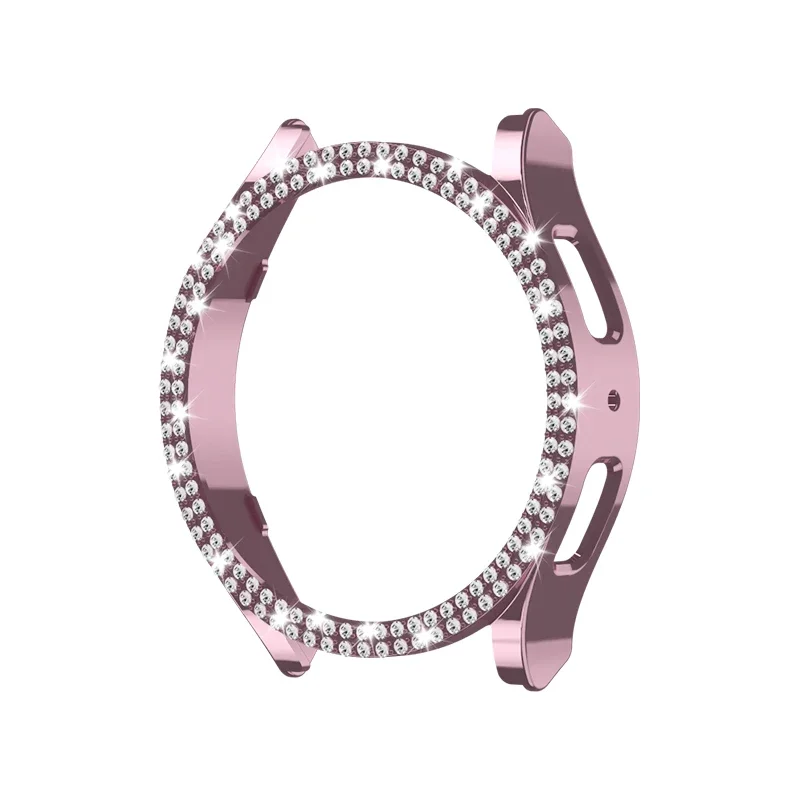 Elegant Bling Diamond Bumper Case for Smartwatches - Fashion Accessory Cover