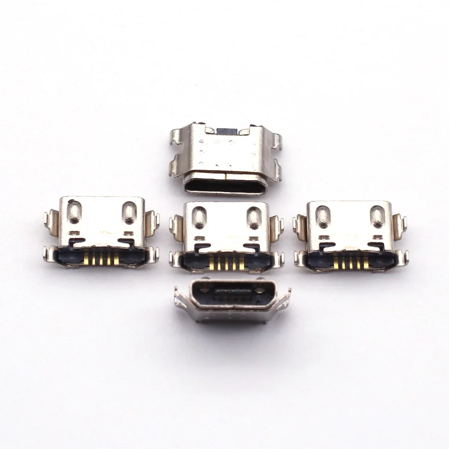 

200-500Pcs Micro Usb Dock Charging Connector For Samsung Galaxy M01 M015 M015F/A03 Core/A032F/A01 A015F DS A015V Charger Port