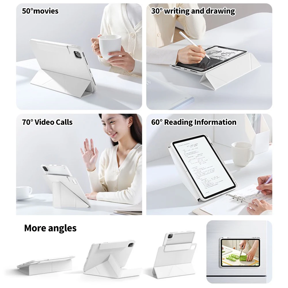Universal Magnetic iPad Case - Versatile and Protective Tablet Cover