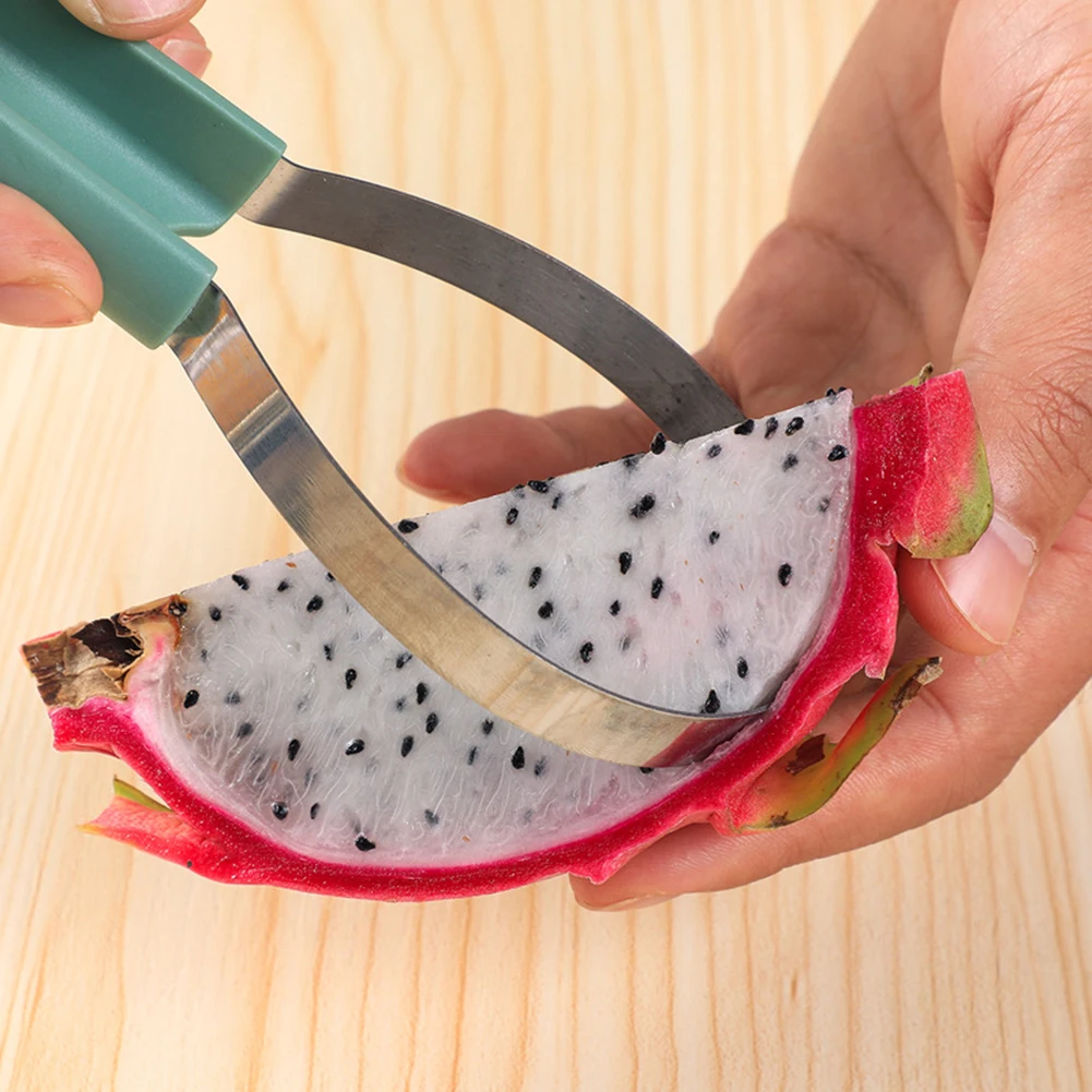 3 In 1 Stainless Steel Fruit Melons Baller Scooper Set Multifunction 3 In 1 Melons Baller For Camping Picnics