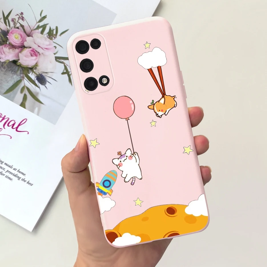 Cute Cartoon Painted Soft Silicone Phone Case - Durable Protective Cover