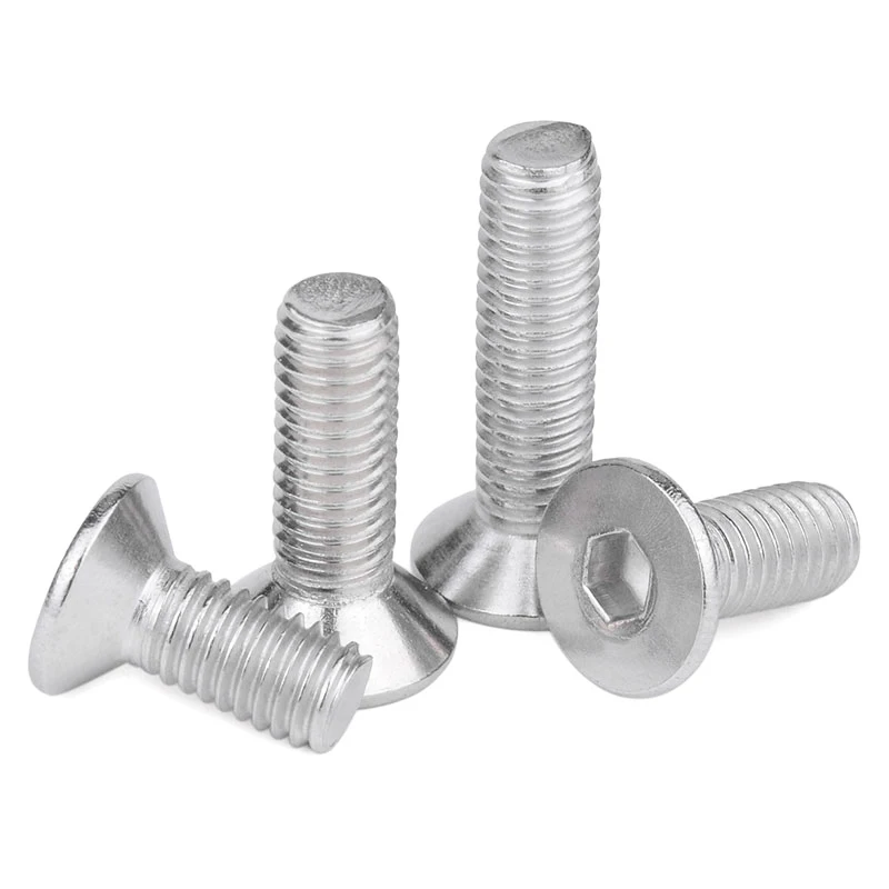 Viti A Testa Svasata Con Esagono Incassato DIN7991 M1.6 - Foto 6