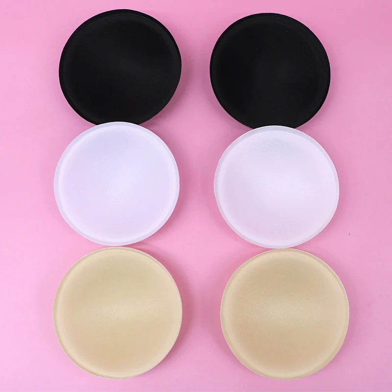 6pcs 3pair Sexy Women's Bra Pads Insert Removable Padding Brassiere Breast Enhancer sopnge Push Up Cups for Swimsuits Bikini