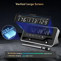 Meat Thermometer Wireless Probe Bluetooth Digital Food Thermometer Support Mobile APP With LCD Screen for Oven Smoker BBQ Grill 2