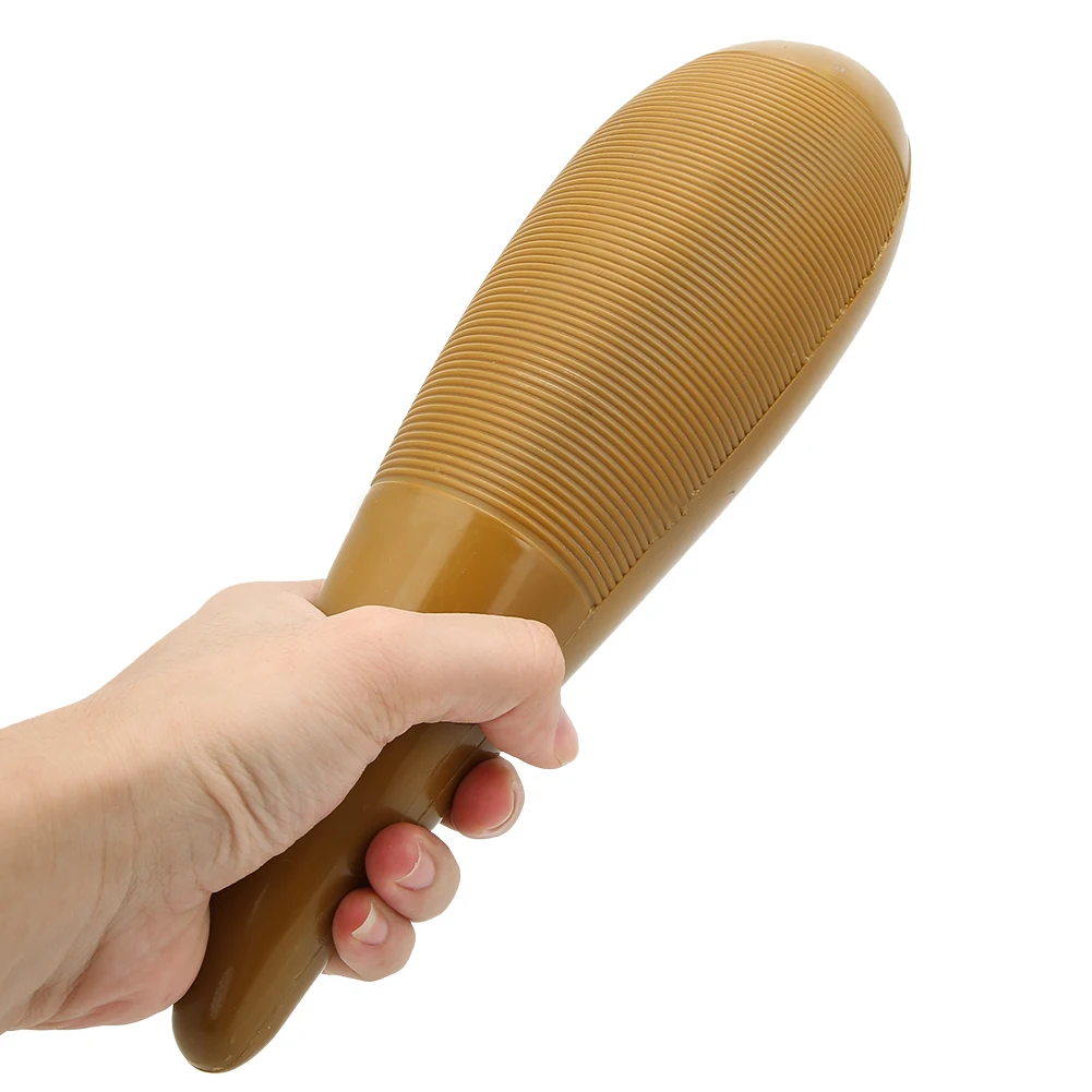 Plastic Guiro With Scraper Hand Orff Percussion Instrument Children Music Teaching Musical Instrument