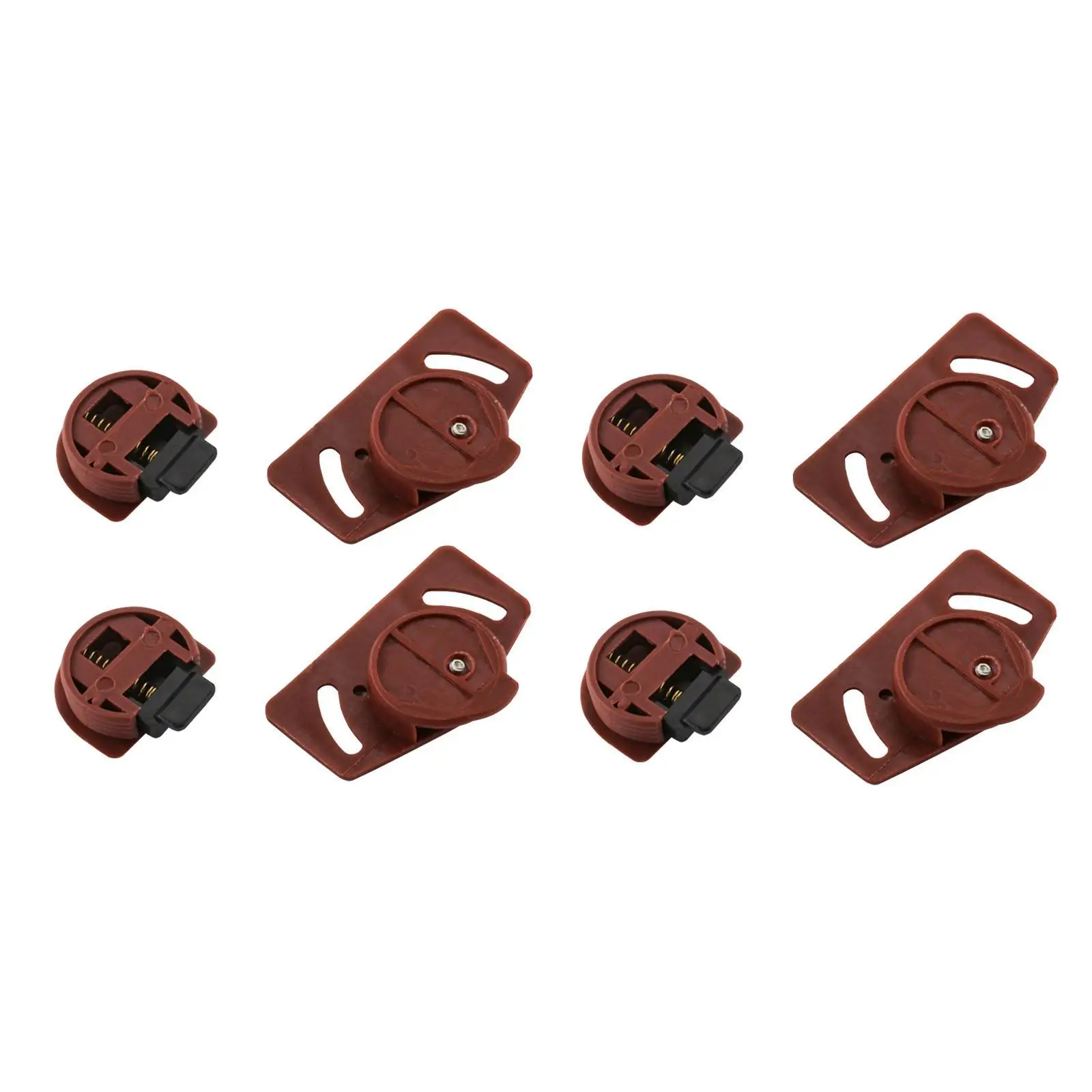 Wardrobe Sliding Door Roller High Reliability Versatile 4 Set for Wardrobe