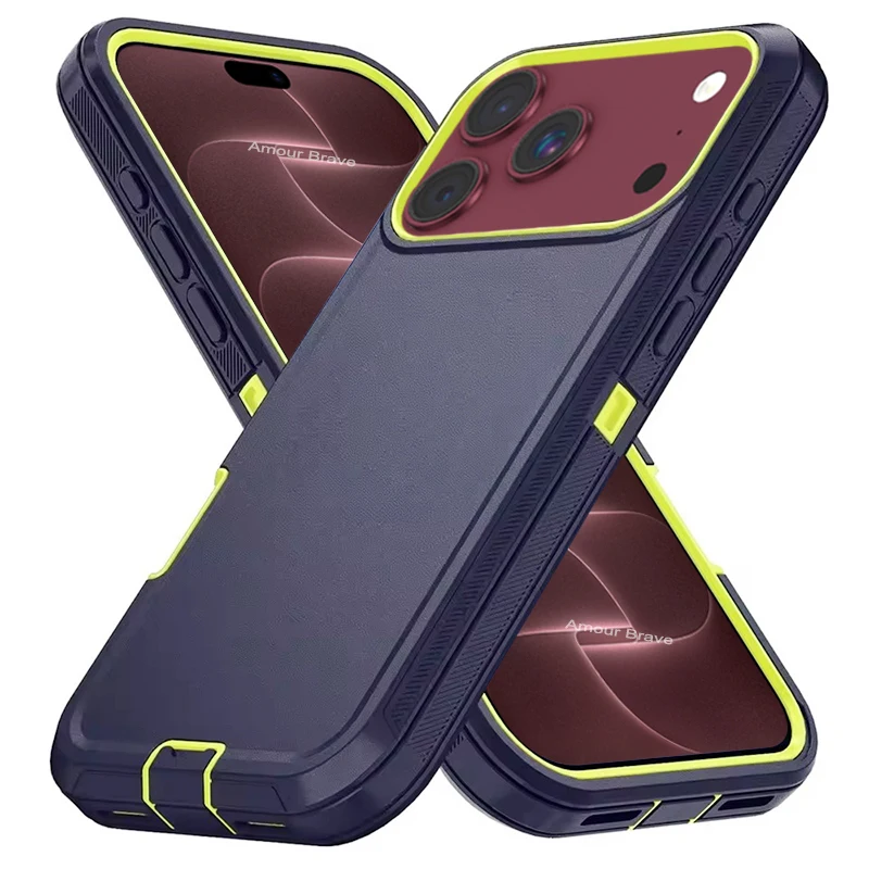 Ultimate Shockproof Defender Phone Case - Enhanced Protection and Sleek Design