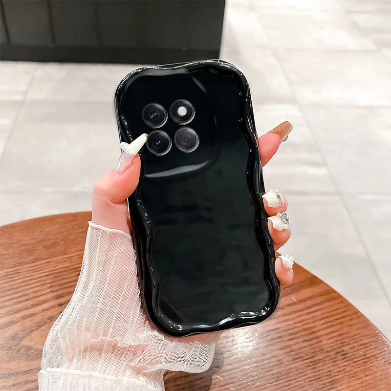 Clear Wave Soft TPU Phone Case Cover