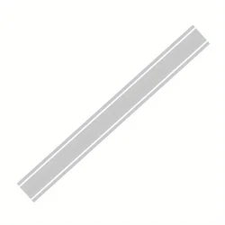 20 Waterproof Motorcycle Fuel Tank Decal Stickers - DIY Decorative Accessories (Silver)