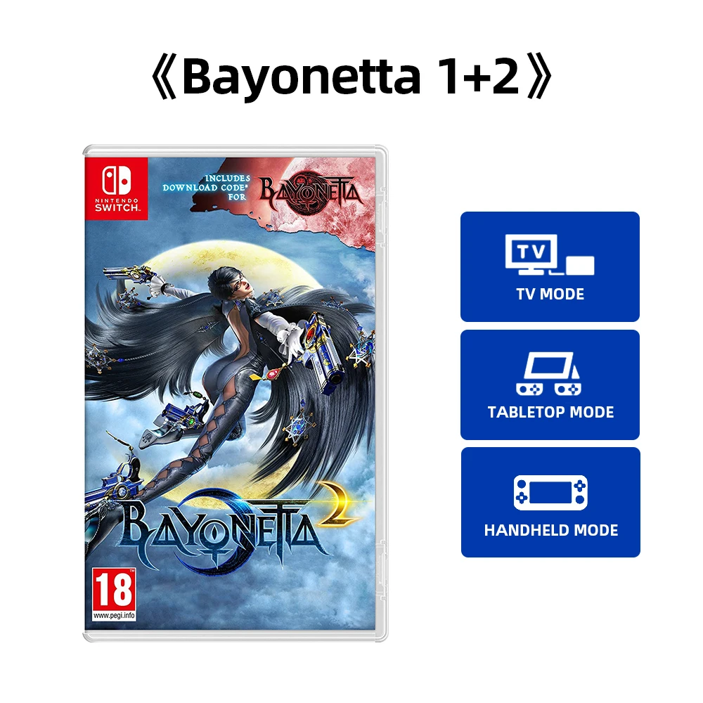 Jogo Bayonetta 2 + Bayonetta Game Download Switch Fisica