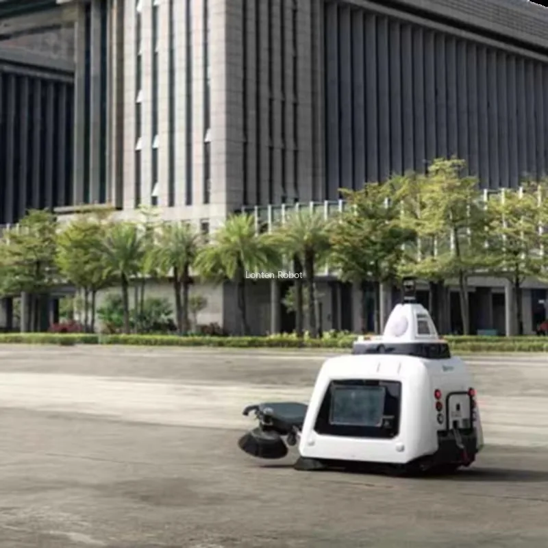 Intelligent Industrial Sweeper Robot with Voice Recognition System