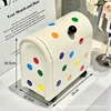 Cute Drawer Style Makeup Storage Box Multifunctional Dormitory Organizer Plastic Cosmetics Brush Dressing Desktop Storage Box 6