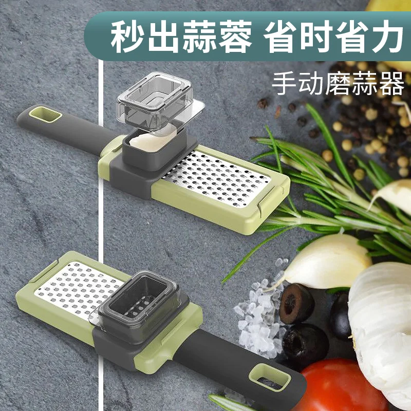 

Ginger Grinding Grater Cutting Garlic Grinder Kitchen Vegetable Chopper Planer Slicer Multi Function Kitchen Tool Accessories
