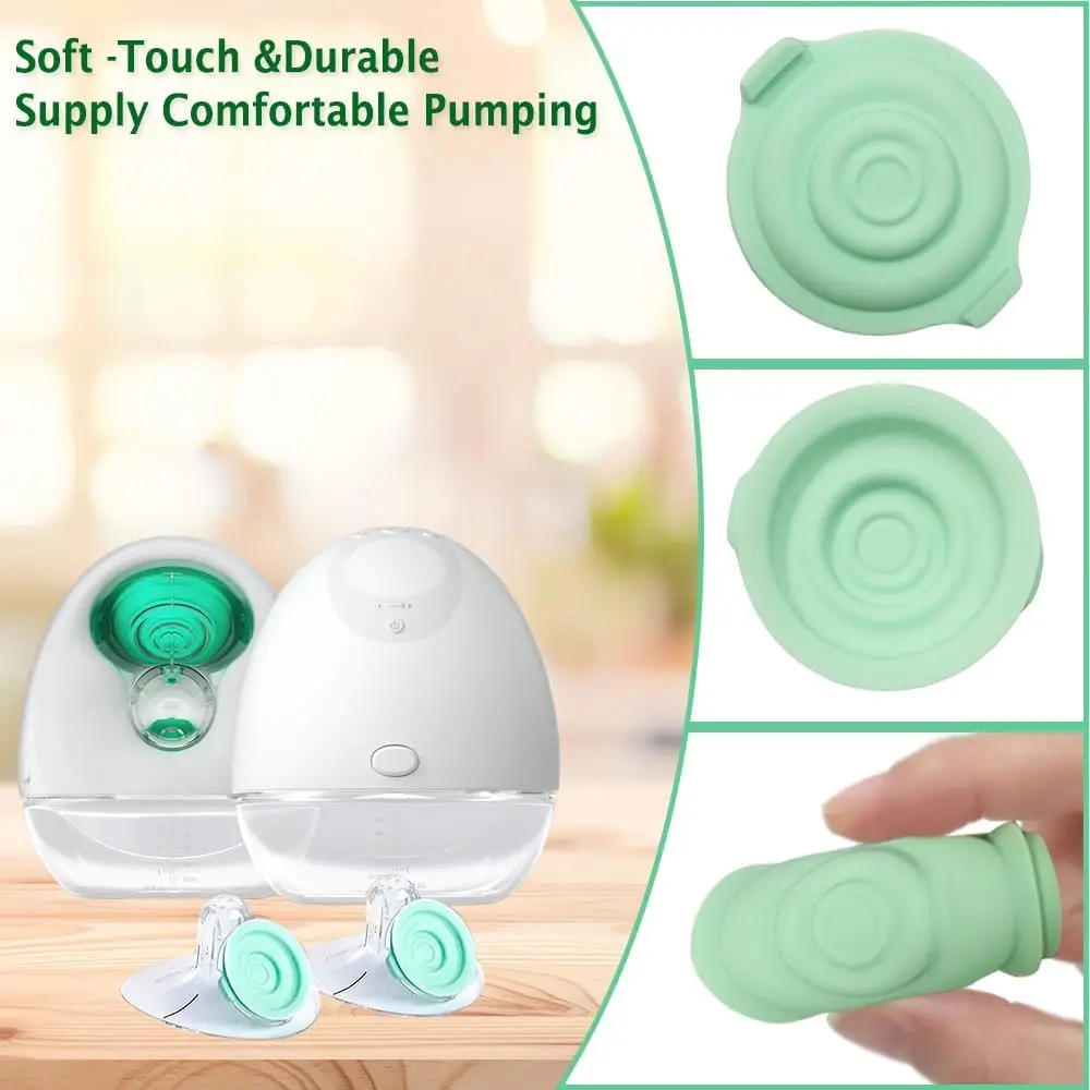 Duckbill Valves Compatible with Wearable Elvie Breast Pump,for Elvie Breast Pump Replacement Accessories, Silicone BPA Free
