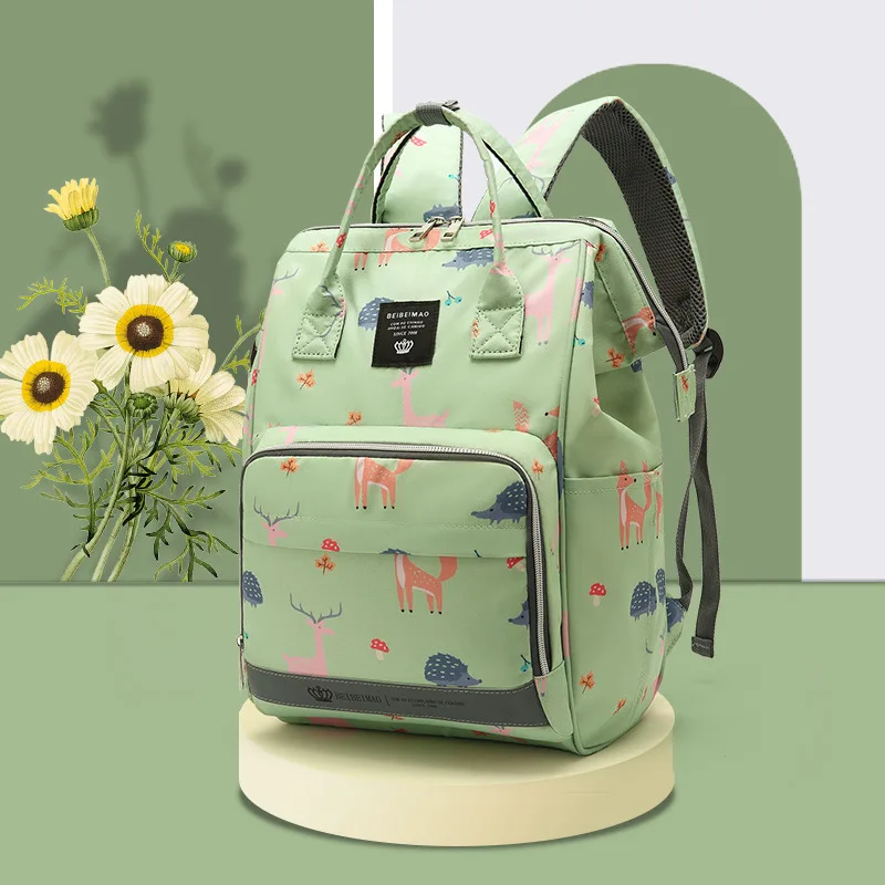 New Maternal and Child Mummy Bag Multi-Functional Backpack Waterproof Lightweight for Going out Large-Capacity Backpack functional and stylish backpacks Stylish Backpacks