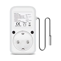 Digital Temperature Controller Socket Outlet EU Plug Thermostat With Timer Sensor Probe Heating Cooling Switch 16A Backlight - Image 6