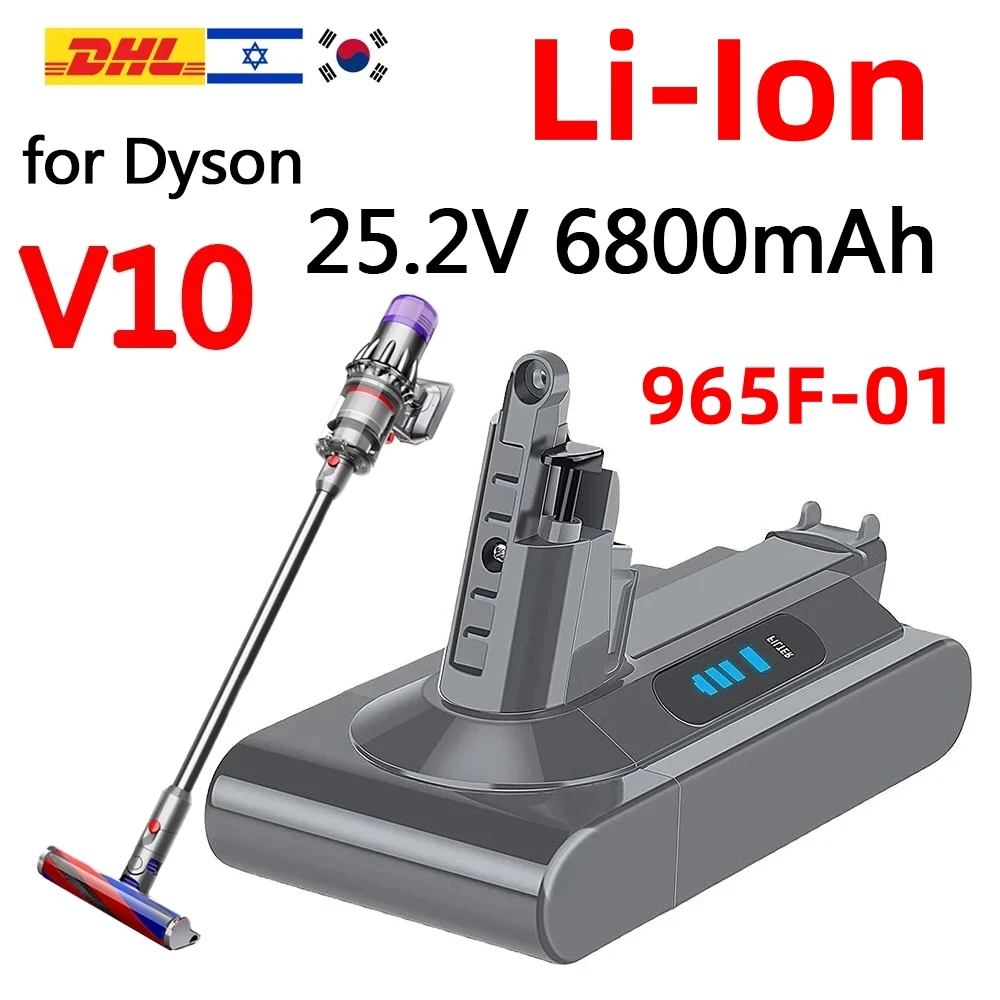 SuitableDysonVacuumCleanerV10LithiumBattery18650LargeCapacity