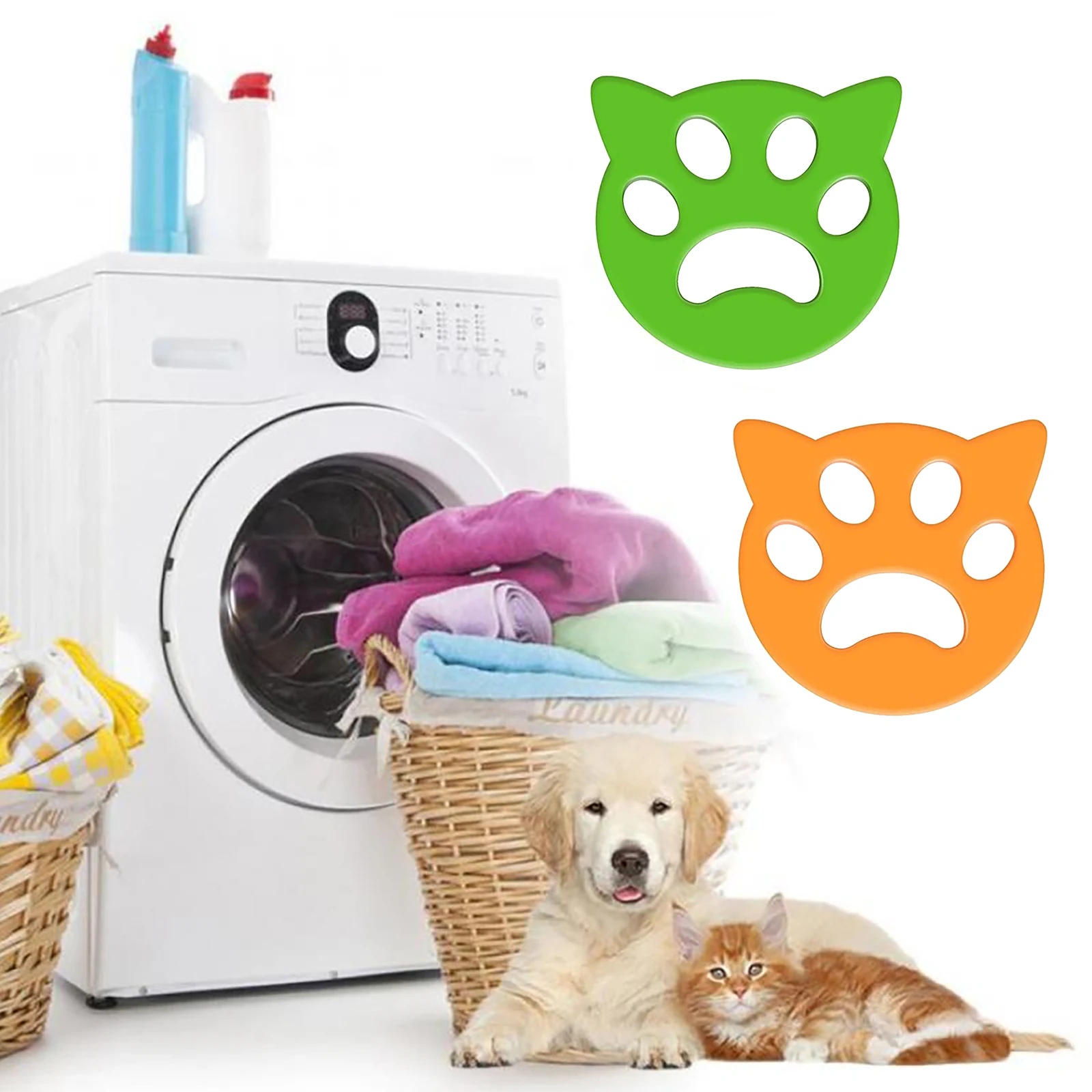 New Pet Hair Remover Washing Machine Reusable Laundry Fur Catcher Cleaning Product Accessories
