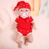 IVITA 14inch Unpainted Full Body Silicone Bebe Reborn Girl "coco" Doll with Magnet Pacifier Lifelike Baby DIY Blank Kids Toys 6