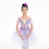 Children's Ballet Skirt, Girls' Dance Skirt, Ballet jumpsuit, Children's Dance Skirt, Group Program Performance Clothing 2