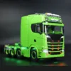 770S 1/14 RC Tractor Truck 8x8 Metal Chassis RTR Remote Control Lorry Car 3 Axles Trailer Lights Sounds Magnetic Roof Smoke Unit 3