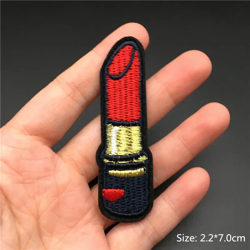 Toppe Termoadesive A Forma Di Cuore Rosso – 3 Pezzi, 7-8 Cm, Ricamate, Da Stirare O Cucire Su Abbigliamento E Jeans - 2