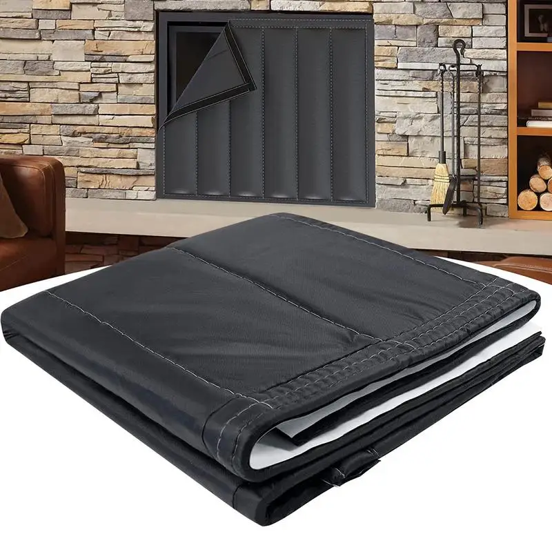 Insulated Fireplace Blocker Blanket Draft Stopper