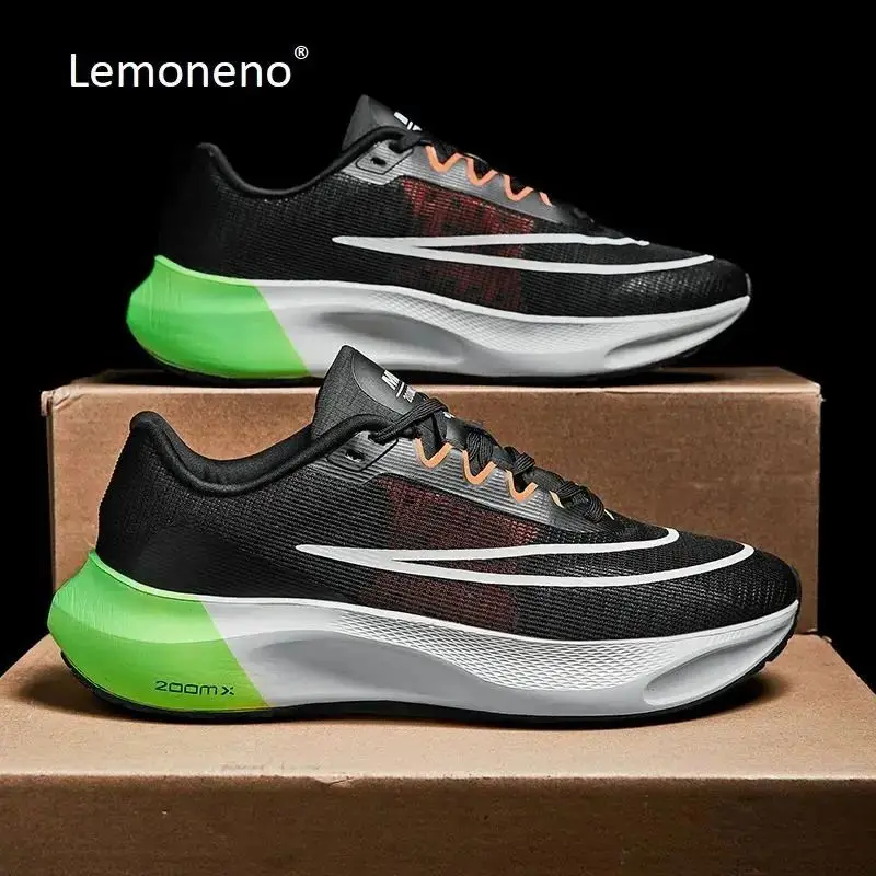 

Lemoneno 2024 Summer Running Shoes Training Sport Shoes,Casual Sneakers Lace Up Light & Comfort Footwear for Travel Walking