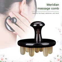 

Massage Claws Scraping Board Acupuncture Point Scalp Massager Stick Head Massage Guasha Comb Head Therapy Body Massagertools