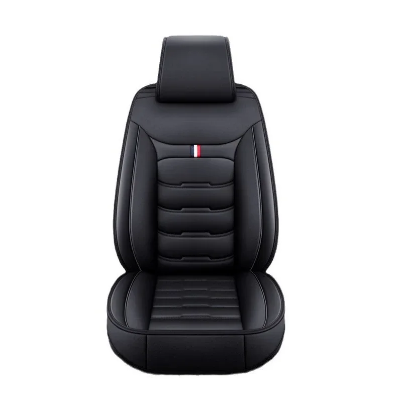 Auto Set Car Seat Covers PU Leather Signle Front Split Protector Four Season Universal Fit Most Car SUV Car Accessories