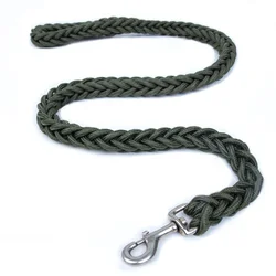 Durable Nylon Dog Harness & Leash Set for Training, Running, and Walking - Ideal for Outdoor Adventures (Army Green)