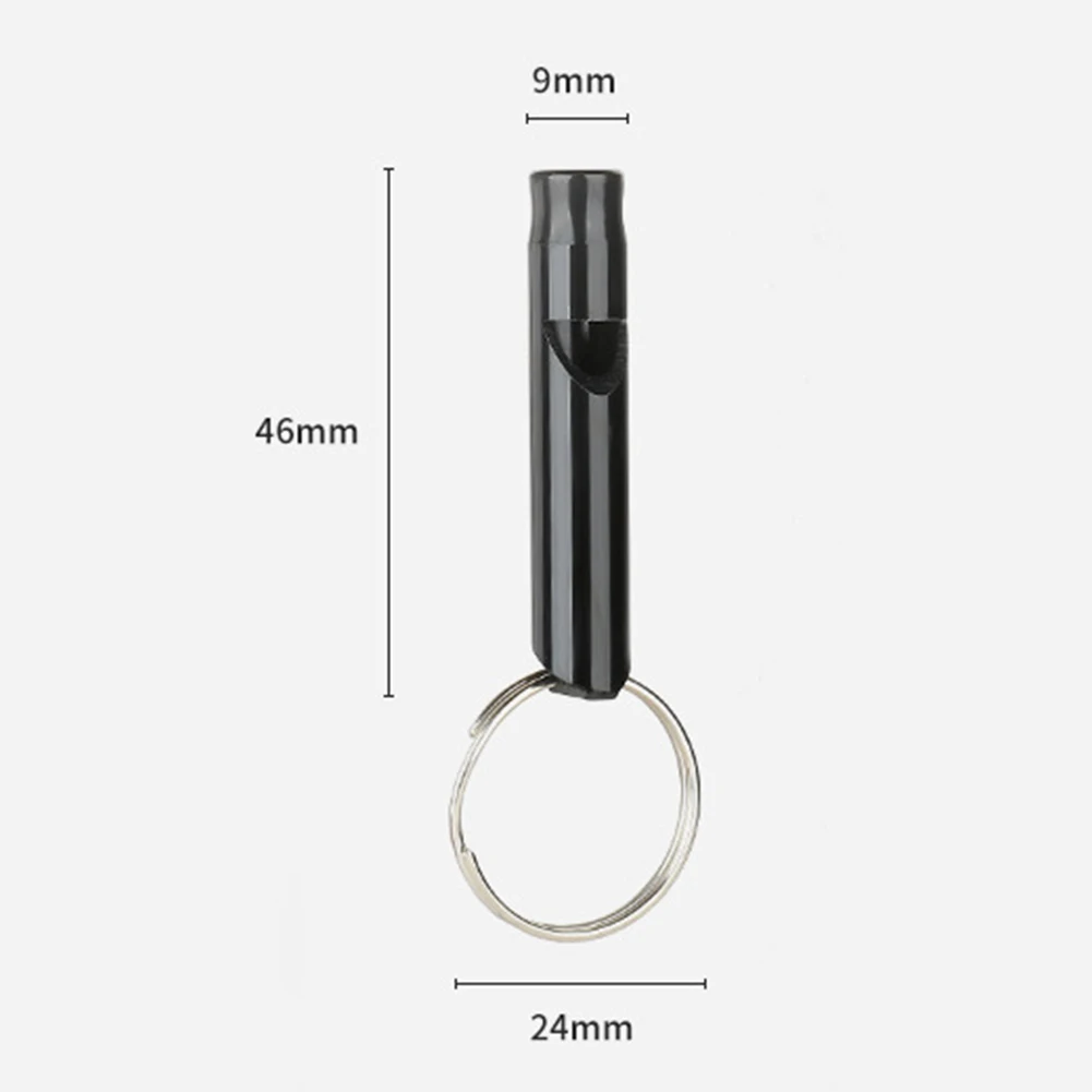 Emergency Whistle Outdoor Survival Training Whistle Duraeble Alufer Lifesaving Mini for Sports for Camping Hiking