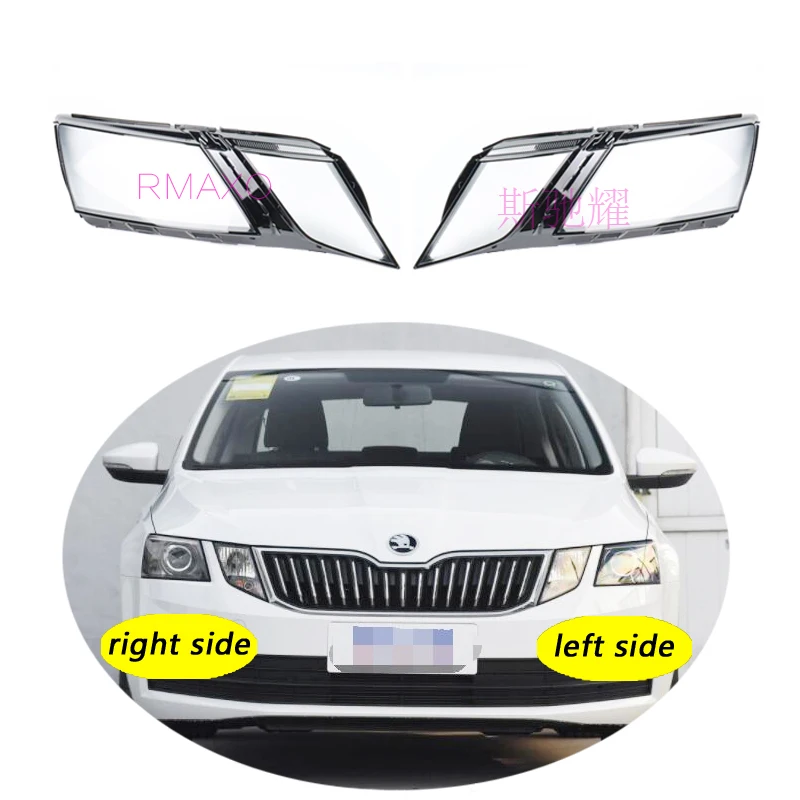 

Use For Skoda Octavia 2018-2019 Transparent Headlamp Cover Lamp Shade Front Headlight Shell Lampshade Lens shell