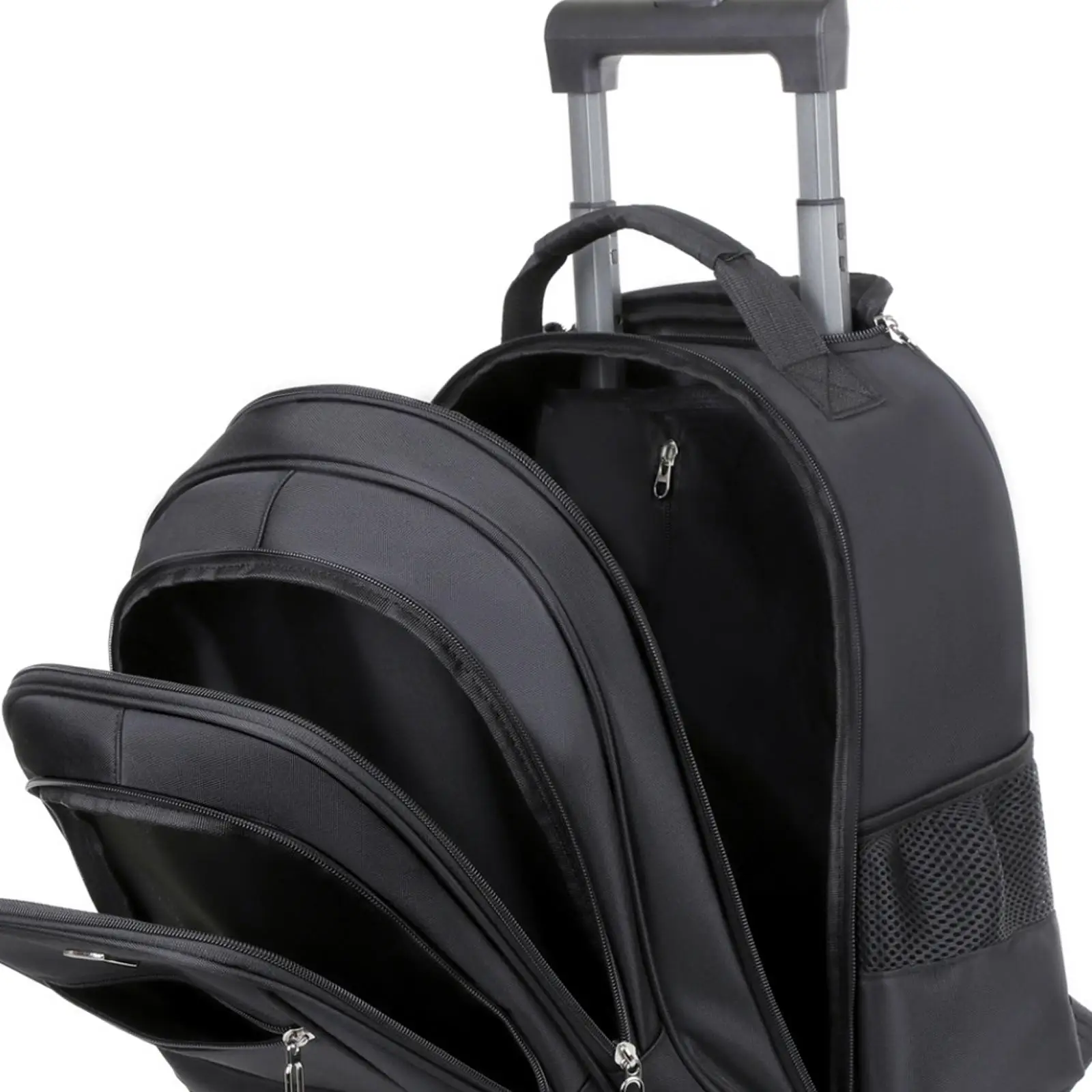 Rolling Backpack Laptop Backpack with Wheels for Women Men College Airplane