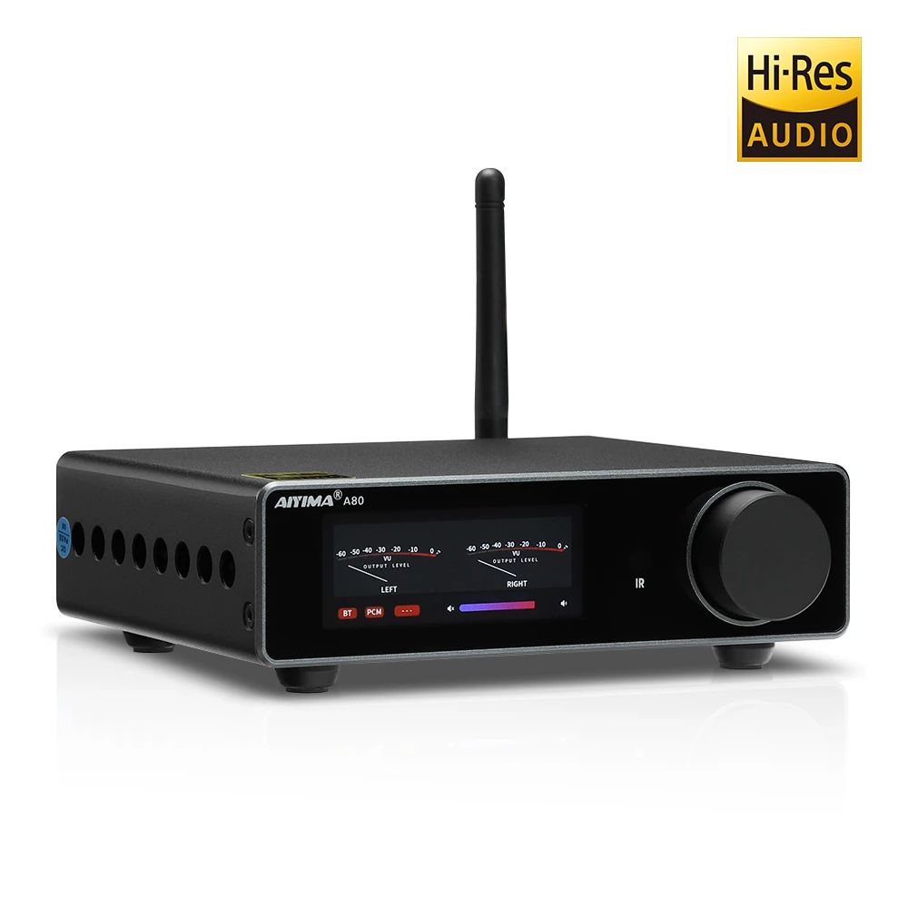 AIYIMA A80 Bluetooth TPA3255 アンプ PFFB DAC ステレオホーム