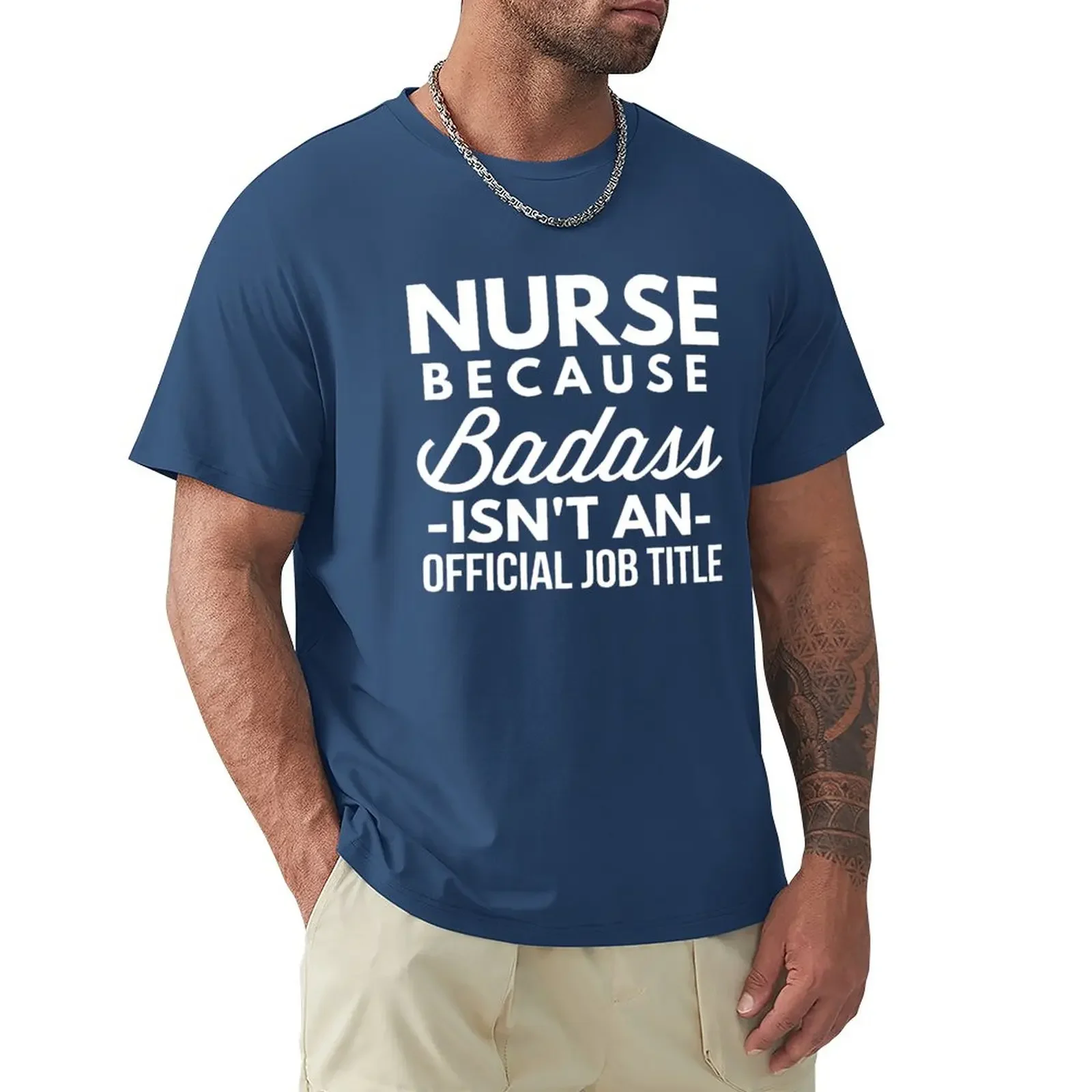 

Nurse T-Shirt sublime Aesthetic clothing plain black t shirts men