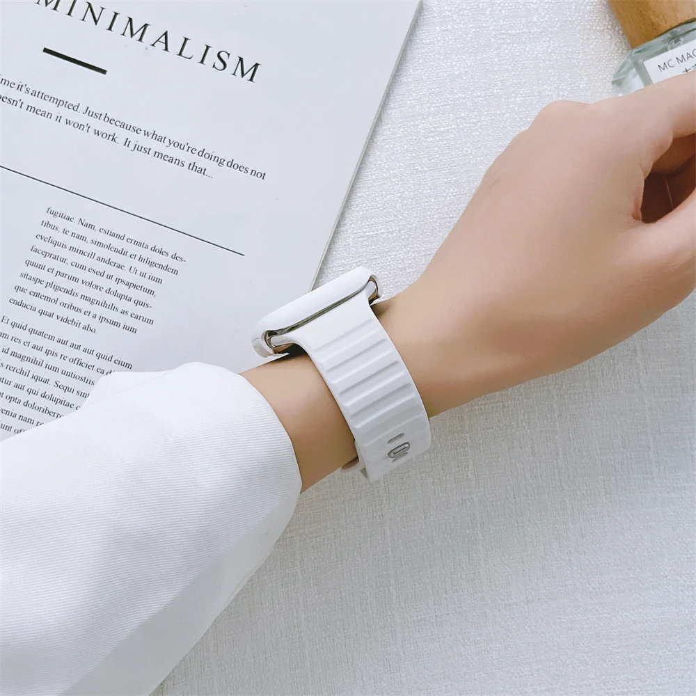 Ремешок силиконовый для Apple Watch 7 41 мм 45 мм 40 мм 44 мм 38 мм 42 мм (art.: 3920be090519d) - 3920be090519d