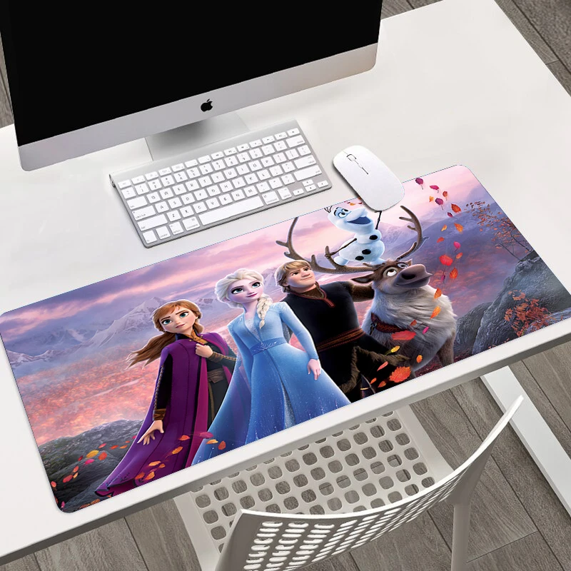 Disney-Frozen-Elsa-Customized-HD-Printing-Gaming-Mousepad-Computer-Lock ...