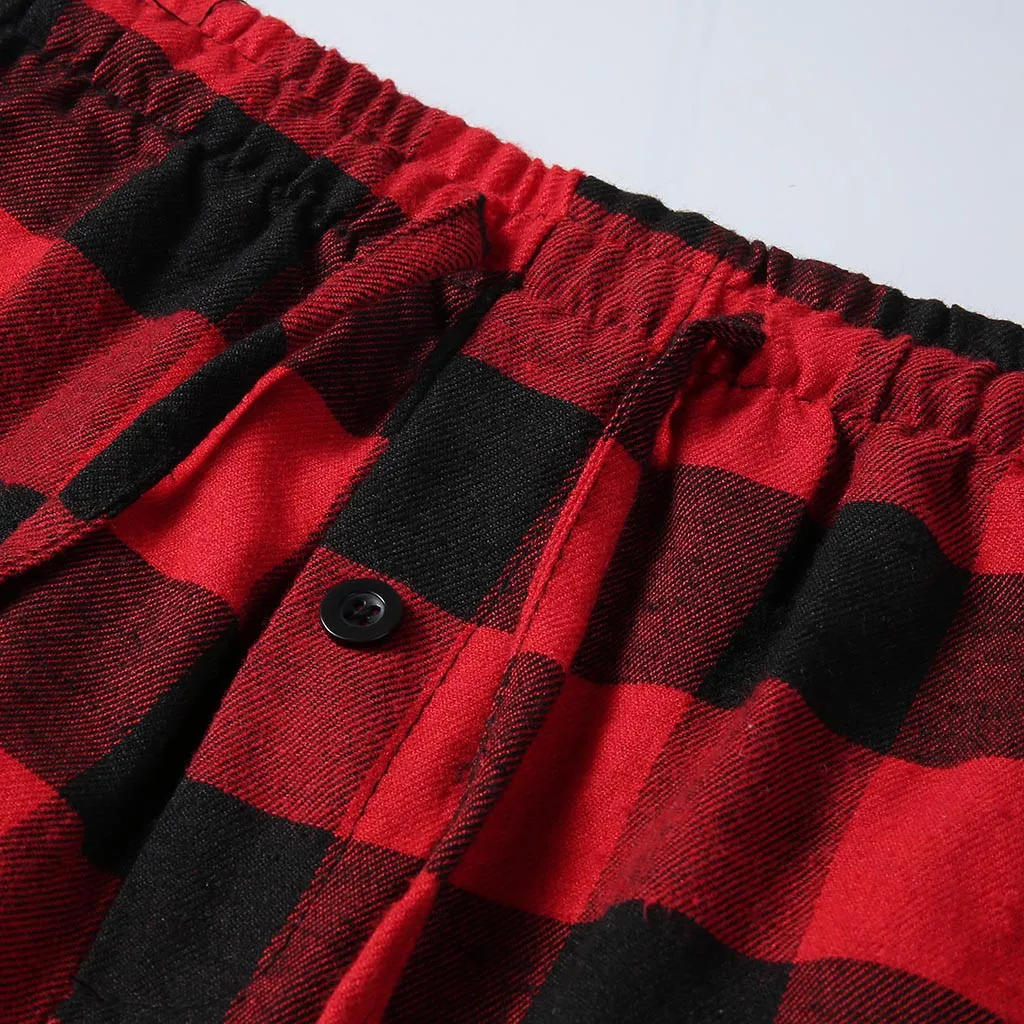 Men cargo pants Sweatpants Cargo Pants Men Casual Plaid Loose Sport Plaid Pajama Trousers Men's Clothing Sports Pants Clothing Joggers Pantalone