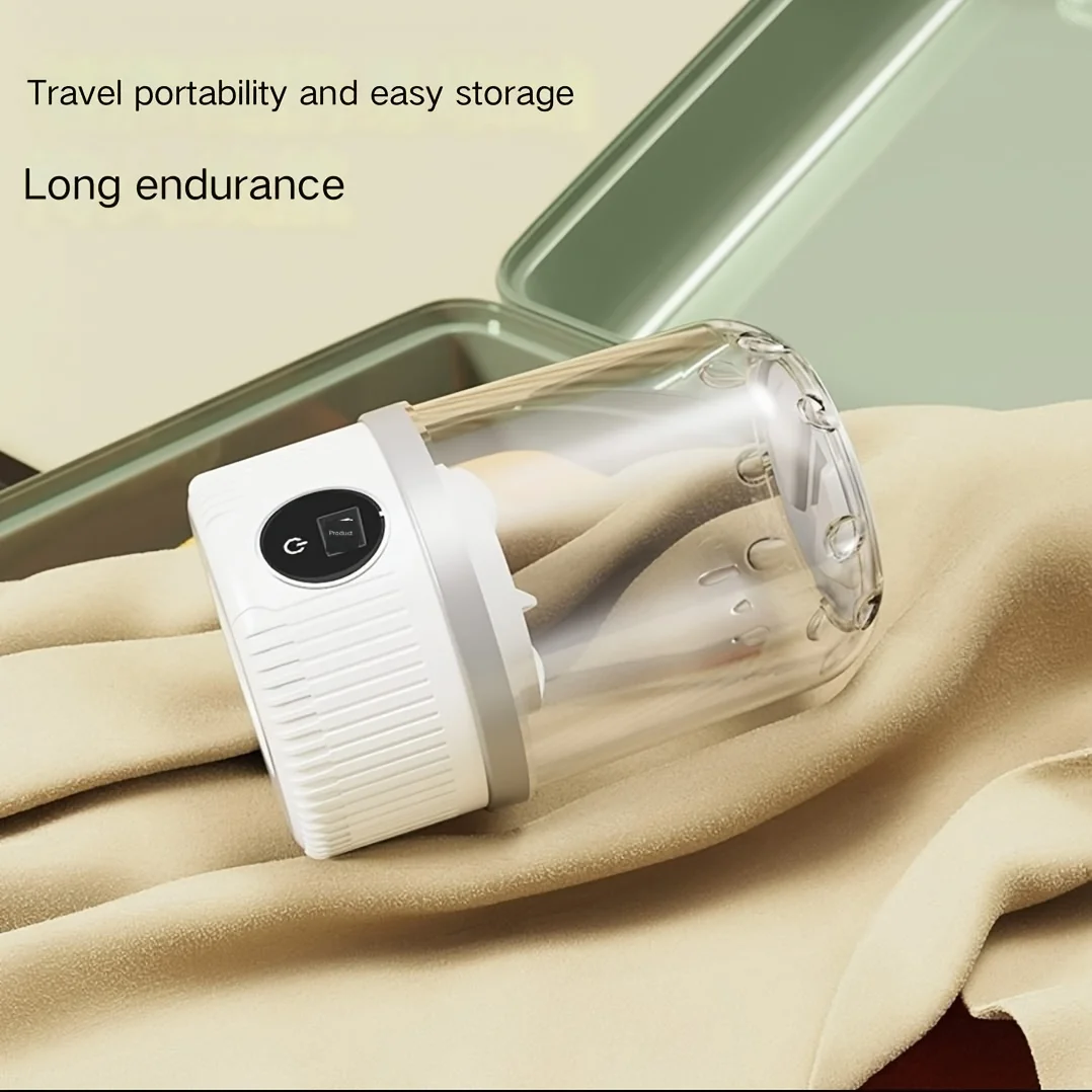 1 L Capacity Portable Washing Machine Underwear Washer Small Washing Machines USB Charging Laundry Machine for Home Apartment