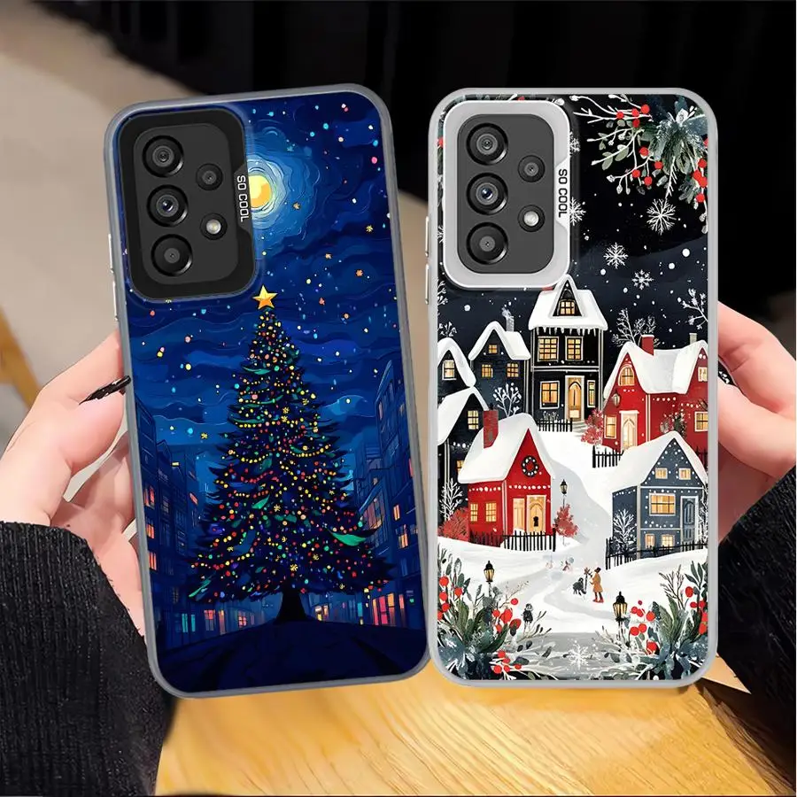 Festive Christmas-Themed Phone Case with Enhanced Protection